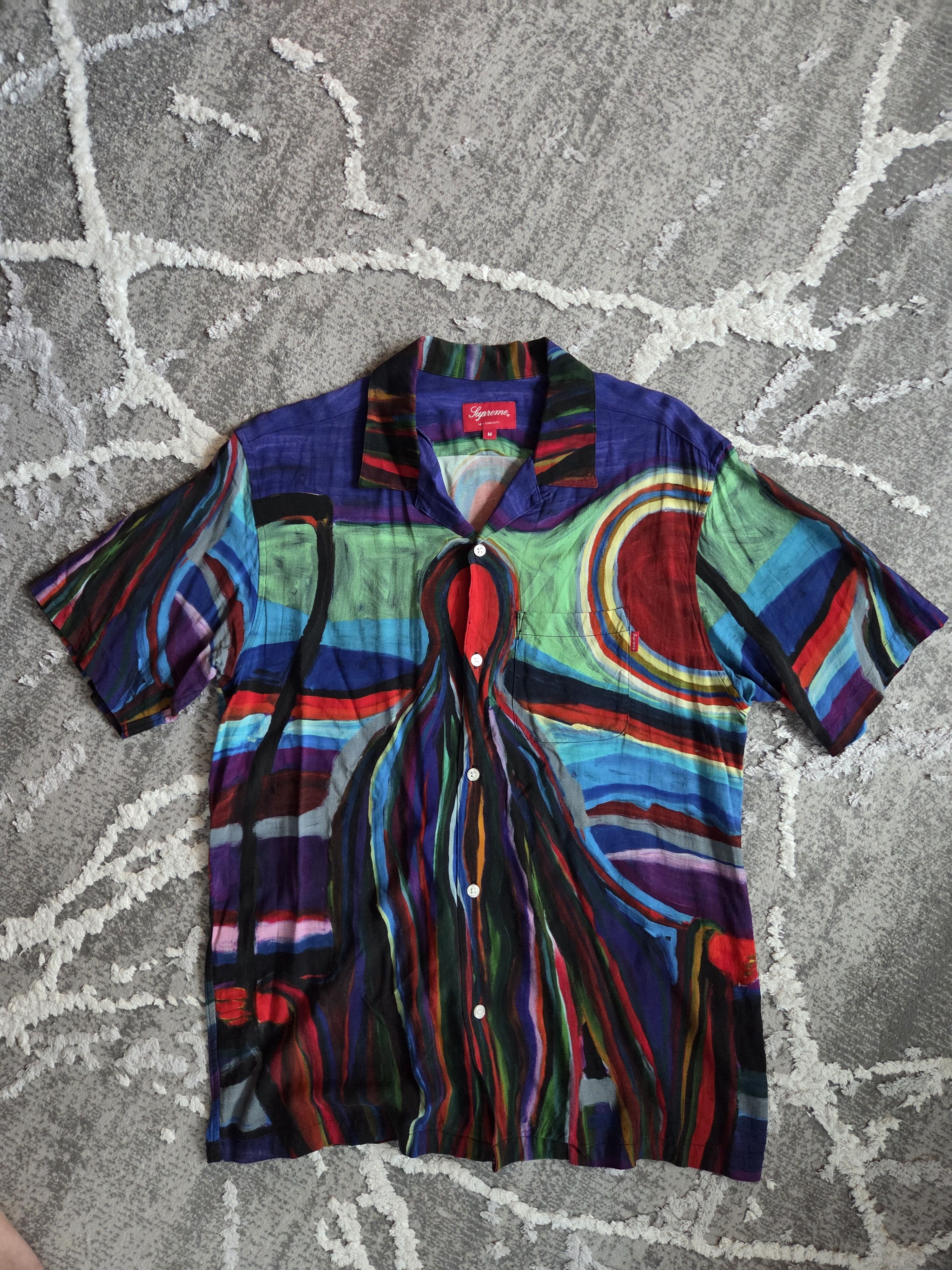 Supreme Supreme Reaper Rayon Short Sleeve | Grailed