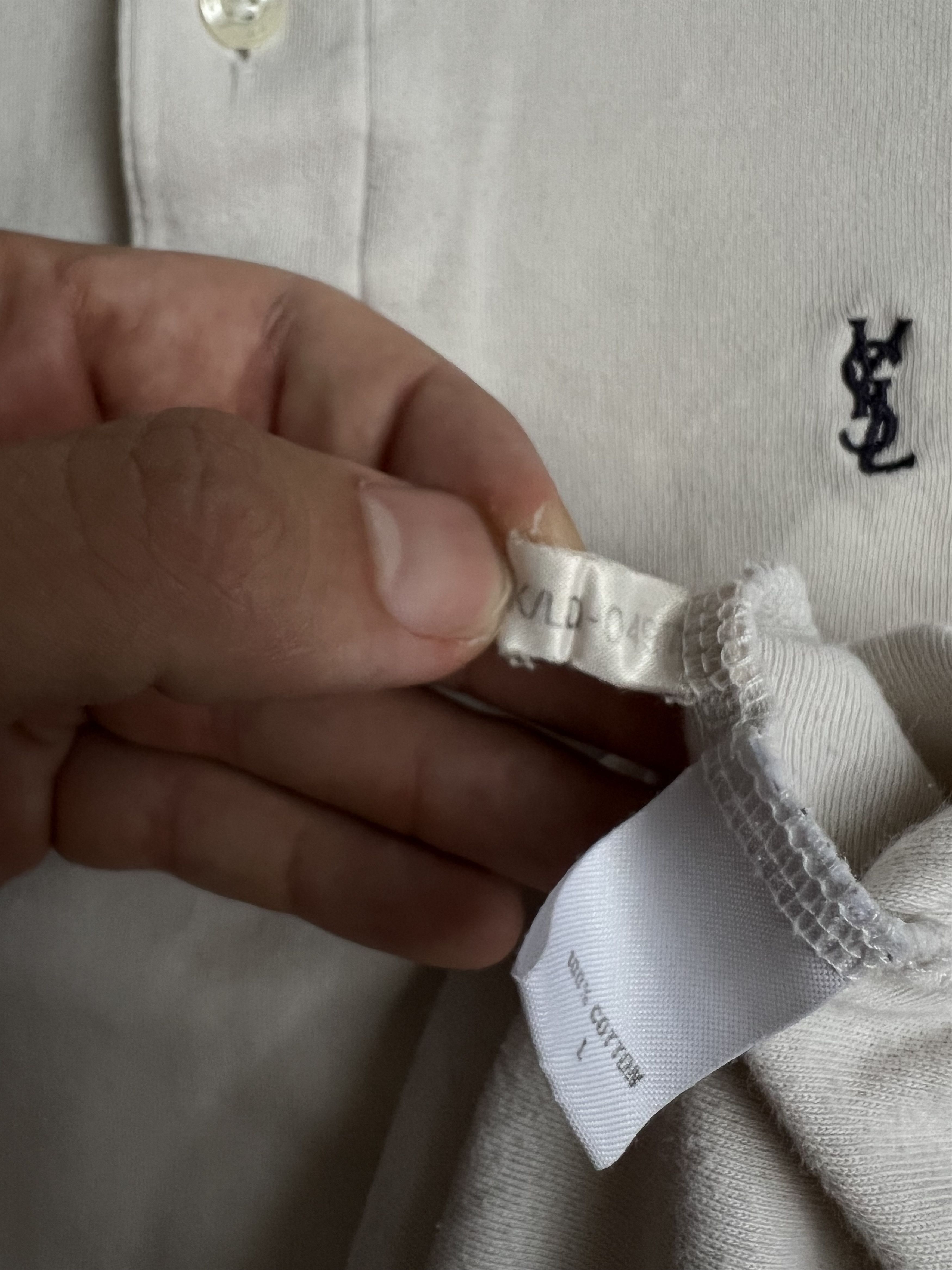 Yves Saint Laurent YSL Yves Saint Laurent polo shirt Luxury Old Money Size US L / EU 52-54 / 3 - 4 Thumbnail