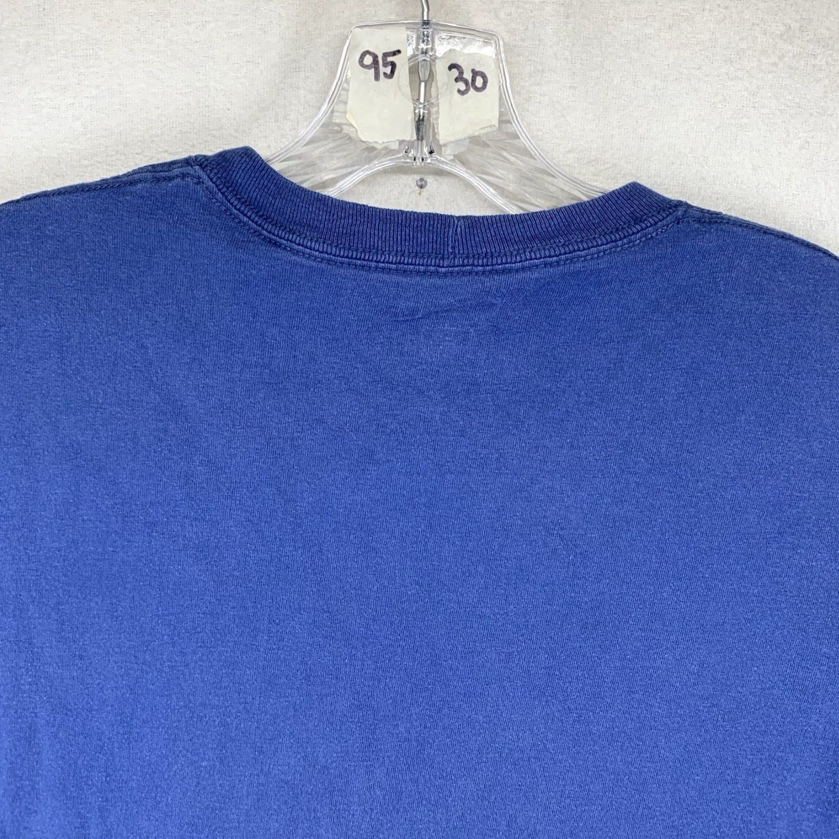 Carhartt VINTAGE Carhartt T Shirt Blue Short Sleeve Pocket All Cotton 2009 Mens M Crew Neck Heavyweight Logo Pocket Regular Fit Men’s T-Shirt Size US M / EU 48-50 / 2 - 6 Thumbnail