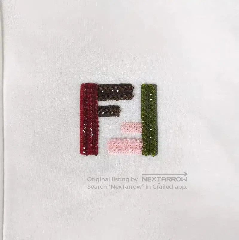Fendi Fendi White Cotton Hoody for Women . Size M / US 6-8 / IT 42-44 - 3 Thumbnail