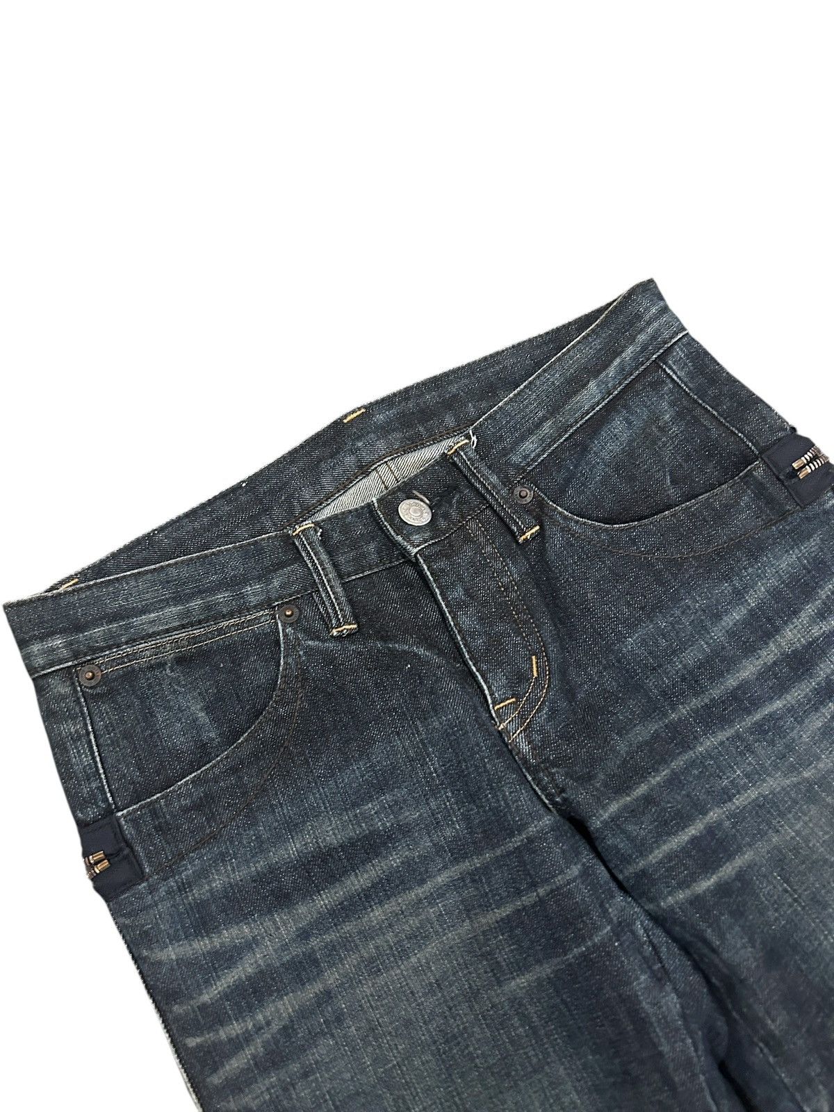 Hysteric Glamour Hysteric Glamour Rare Jeans Straight Leg Crazy Details Size 25" / US 0 / IT 36 - 7 Thumbnail