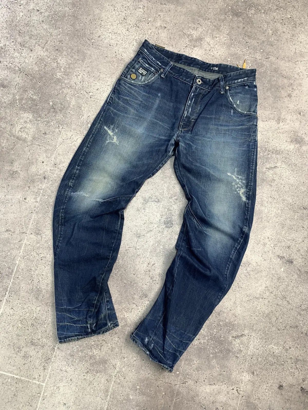 14th Addiction × Japanese Brand × Le Grande Bleu (L.G.B.) Junya Watanabe Style G Star raw Bondage GOA cargo pants Size US 32 / EU 48 - 4 Thumbnail