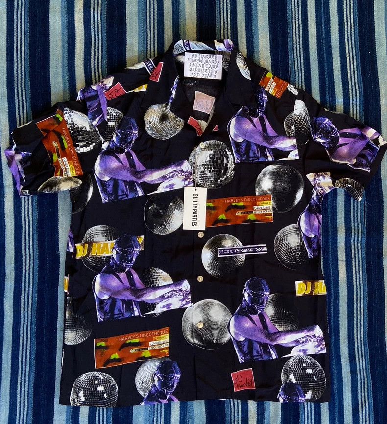 WACKO MARIA DJ HARVEY Hawaiian Short Sleeve Shirt- DMC
