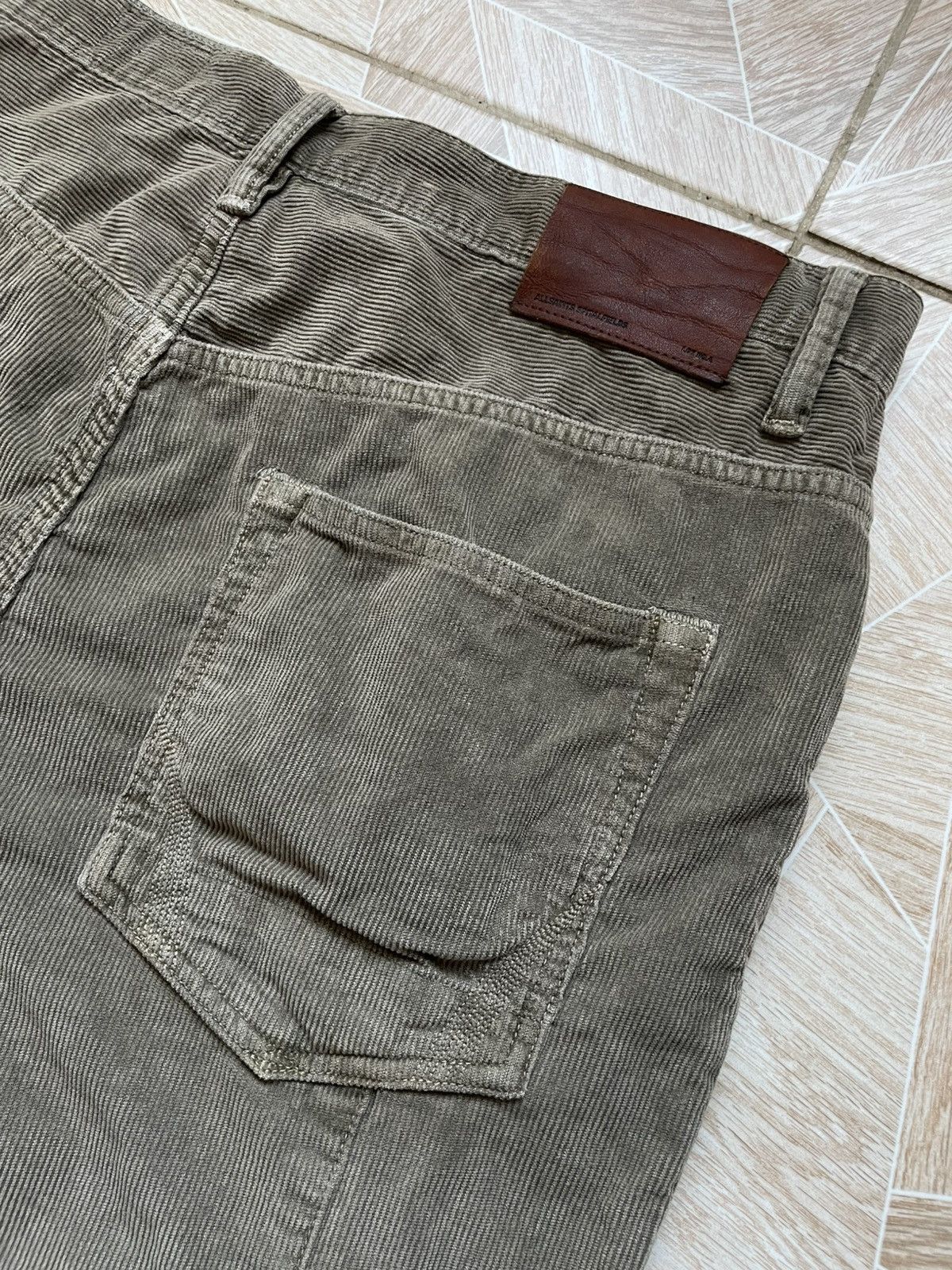 Allsaints Streetwear All Saints Spitalfields Jacks Place Velvet Pants Size US 32 / EU 48 - 9 Thumbnail