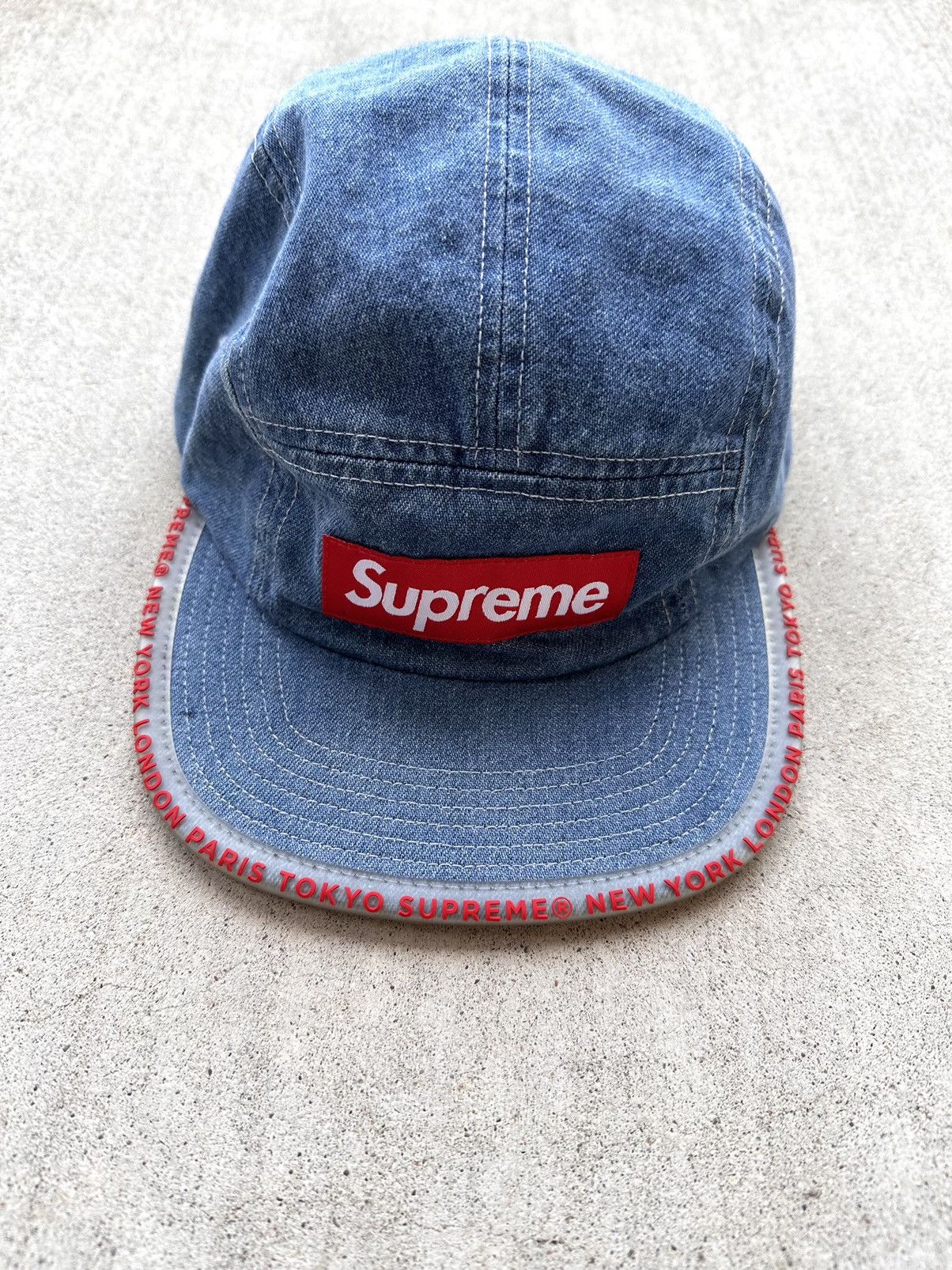 Worldwide visor tape camp cap new arrivals