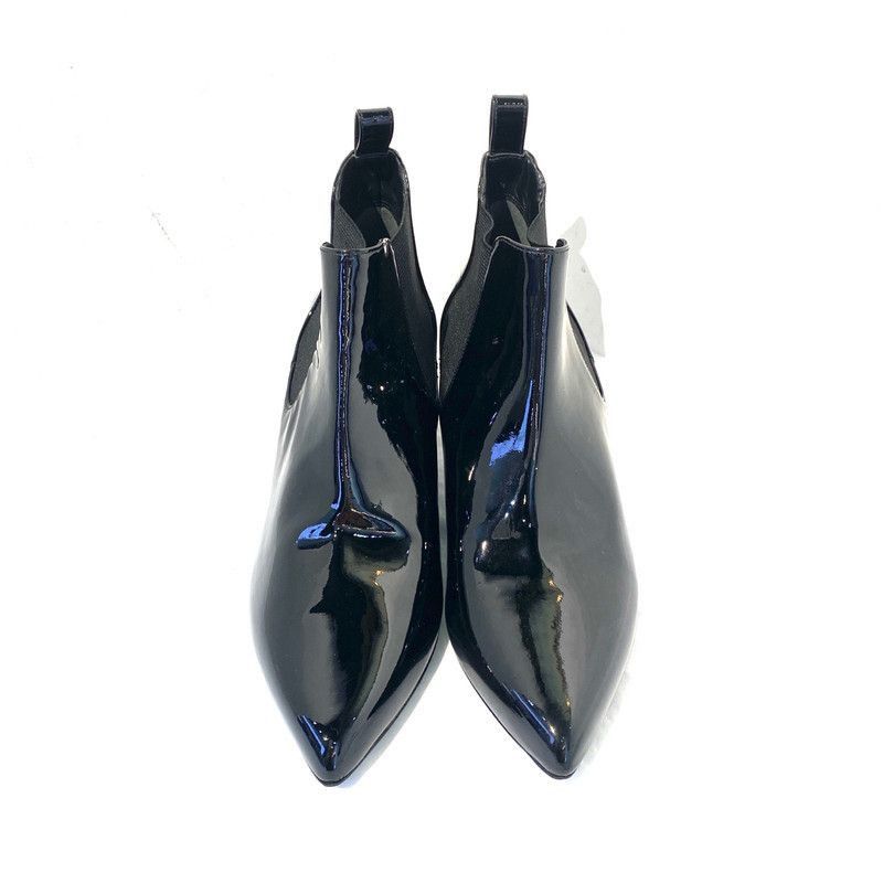 Gucci Gucci Black Patent Leather Short Boots Size US 6.5 / EU 39-40 - 2 Thumbnail