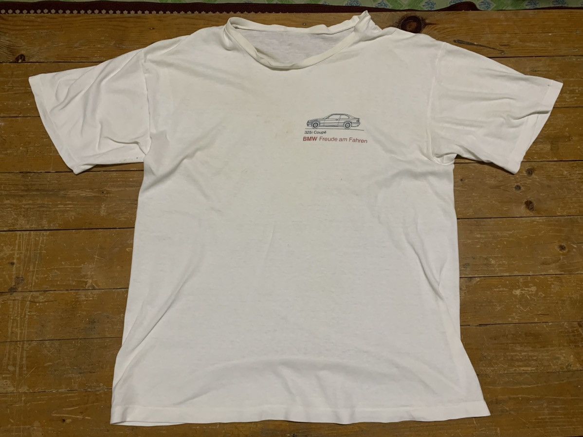 BMW × Vintage 90s BMW Freude Am Fahren All Model Generation TEE Size US M / EU 48-50 / 2 - 2 Thumbnail