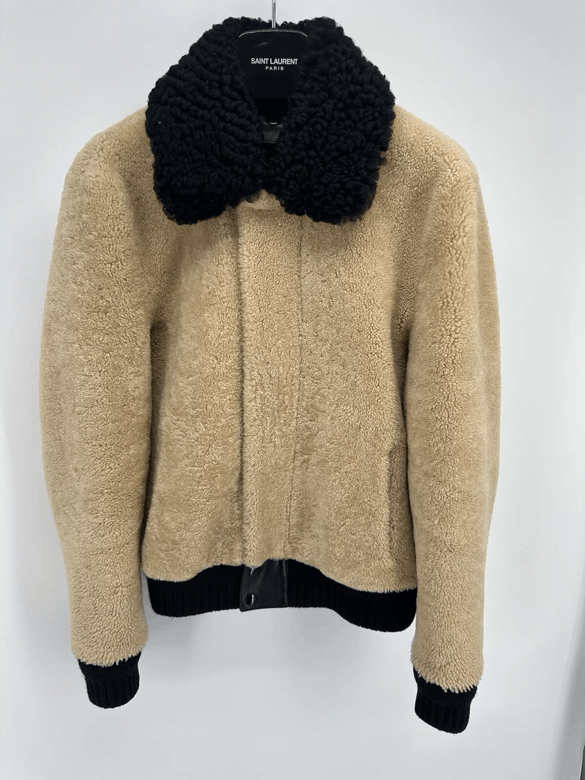 Yves Saint Laurent Saint Laurent Shearling Jacket Teddy FW17 EU 44 Size US S / EU 44-46 / 1 - 1 Thumbnail