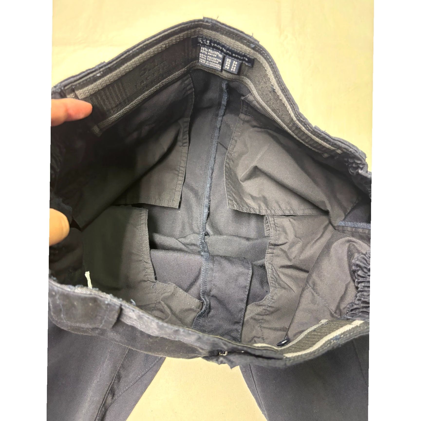 Vintage 5.11 MEN'S REGULAR FIT TACLITE PRO RIPSTOP CARGO PANT Pants 34x30 Black Men Size US 34 / EU 50 - 4 Thumbnail