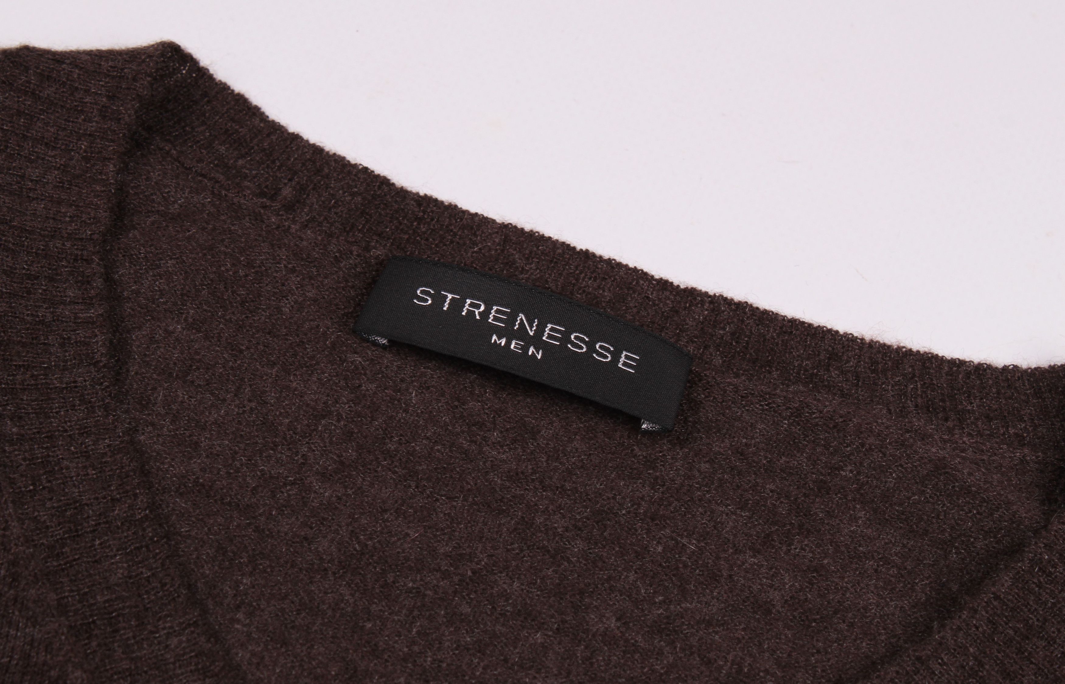 STRENESSE Strenesse Gabriele Strehle Man Cashmere V-Neck Jumper Size US S / EU 44-46 / 1 - 3 Thumbnail