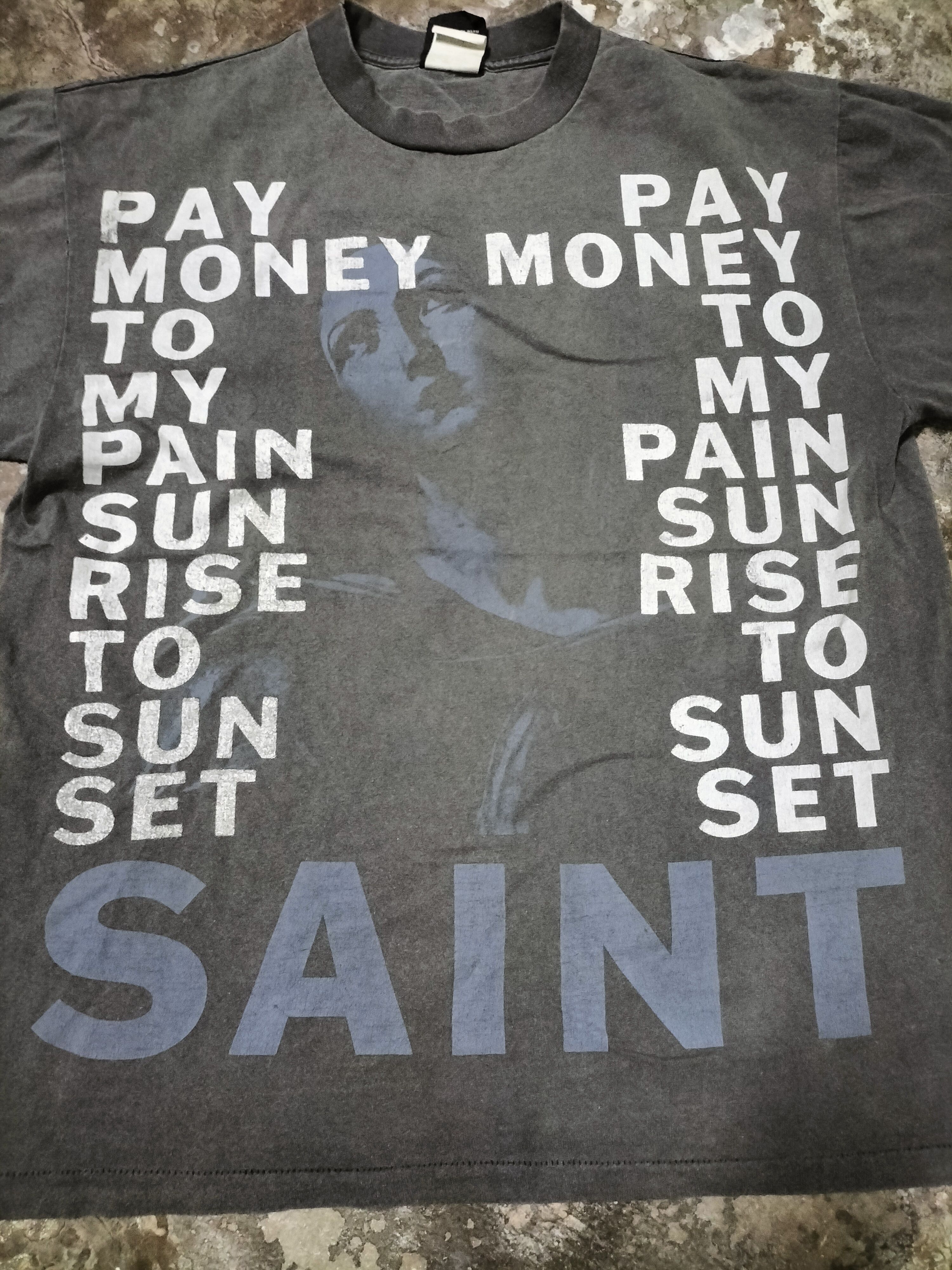 Japanese Brand Saints Stay Real Marry Raptees Faded Distressed fashion Size US L / EU 52-54 / 3 - 4 Thumbnail