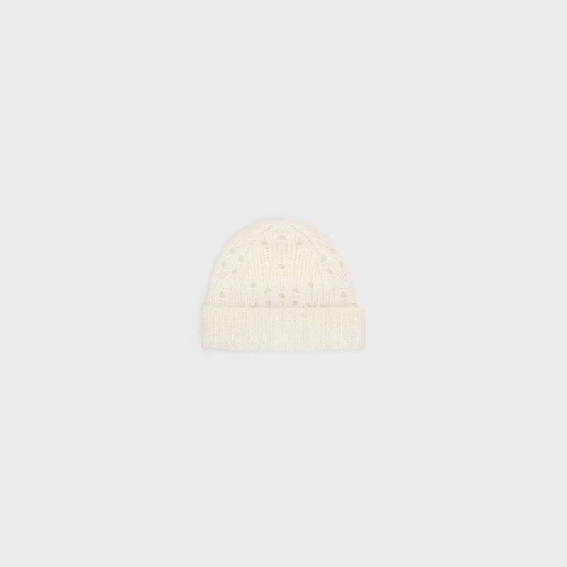 Celine o1w1db11225 2AH2A798X Size: XS / Hat / Cap in Ivory Size ONE SIZE - 1 Thumbnail
