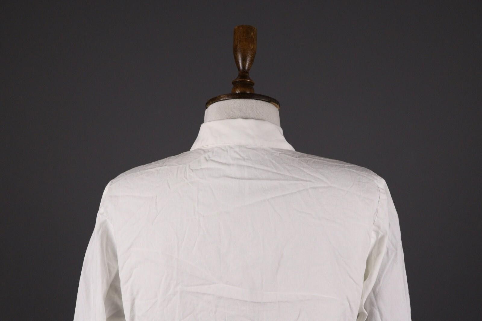 Katharine Hamnett London Katharine Hamnett London White Shirt Blouse Shirt Size 16 Size XXL / US 16-18 / IT 52-54 - 6 Thumbnail