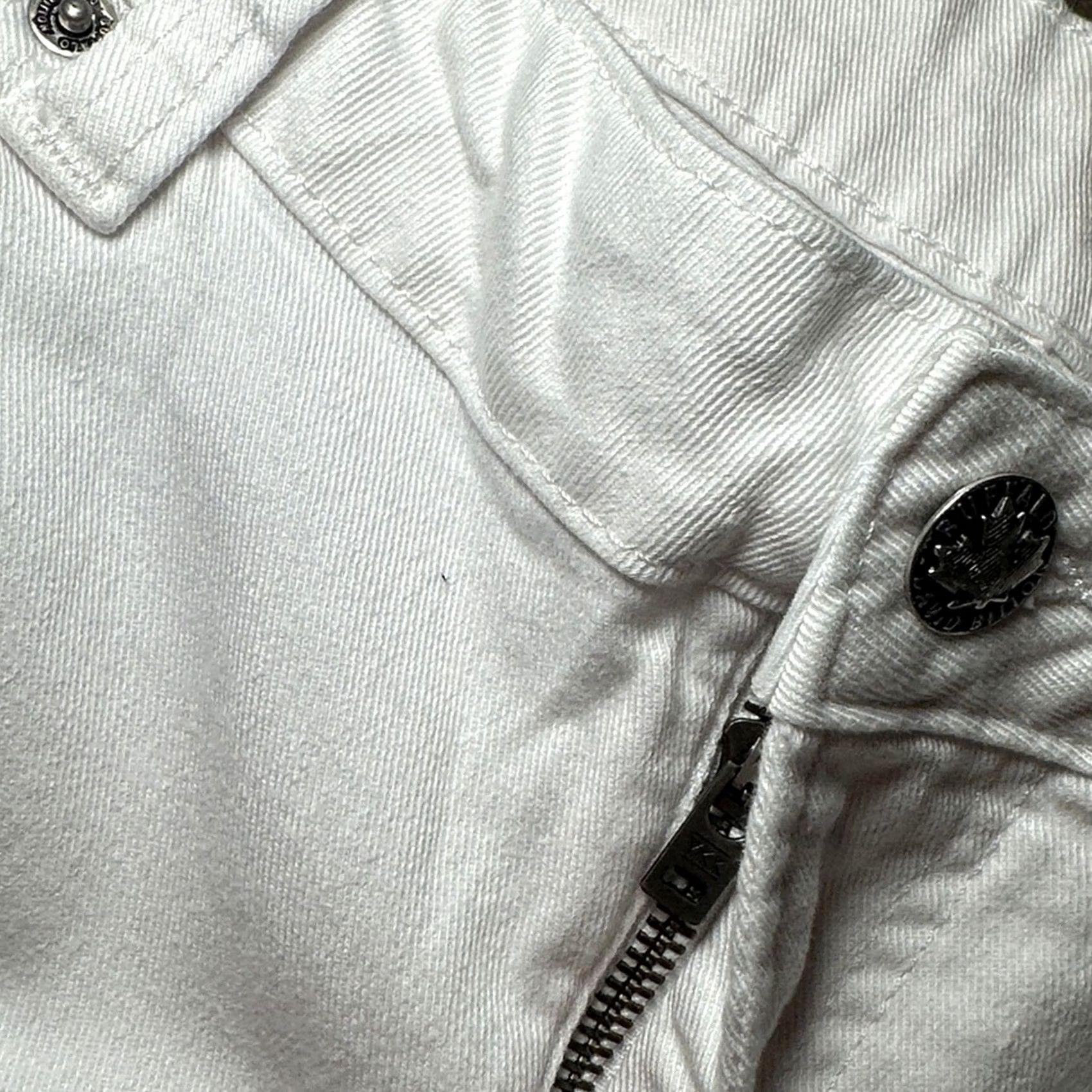 Buffalo David Bitton Buffalo David Bitton Dean Relaxed Straight Denim Shorts White 40 Size US 40 / EU 56 - 5 Thumbnail