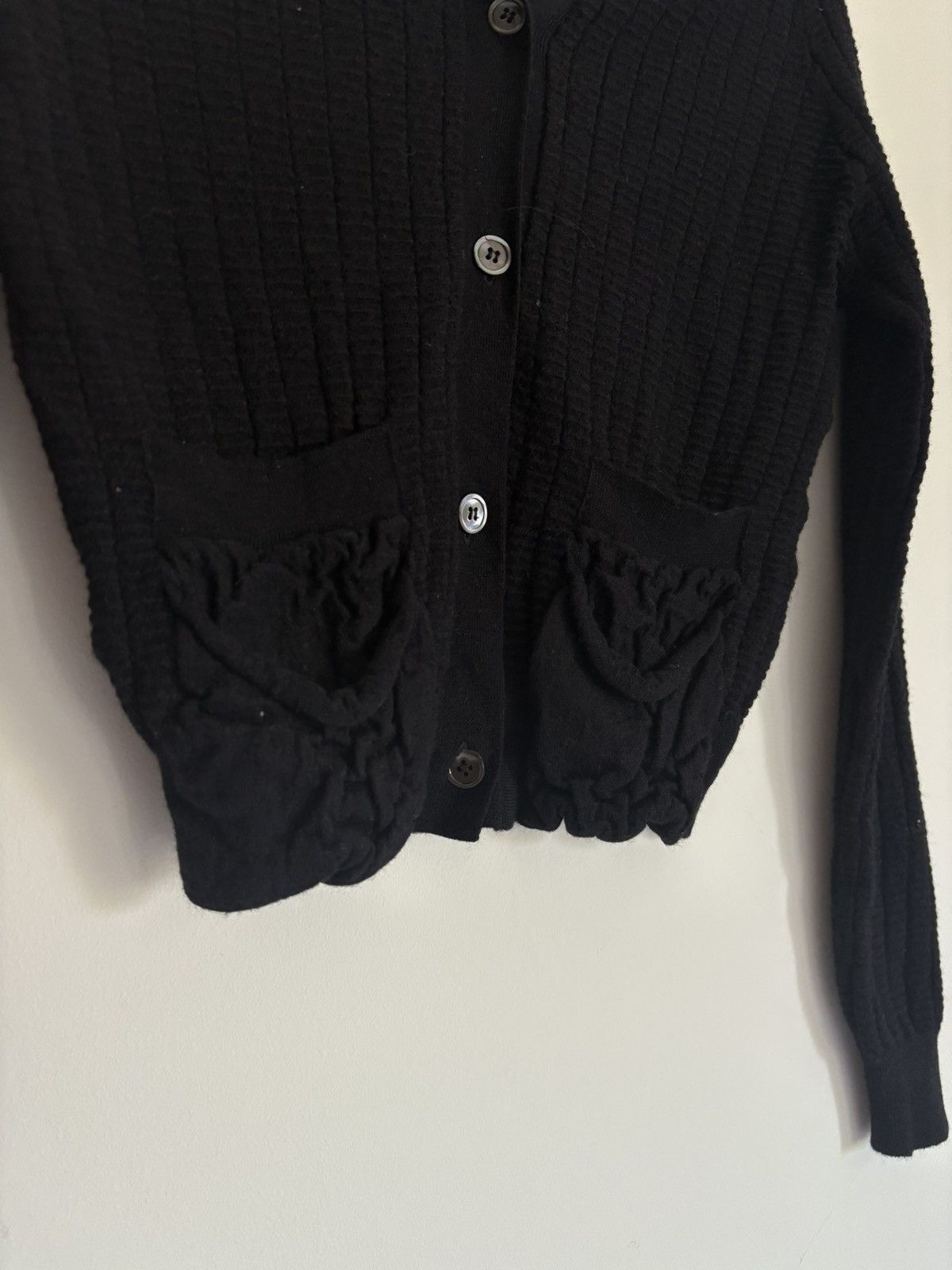 Marni Marni Cropped Wool Cardigan / Made in Italy /Designer Size M / US 6-8 / IT 42-44 - 3 Thumbnail
