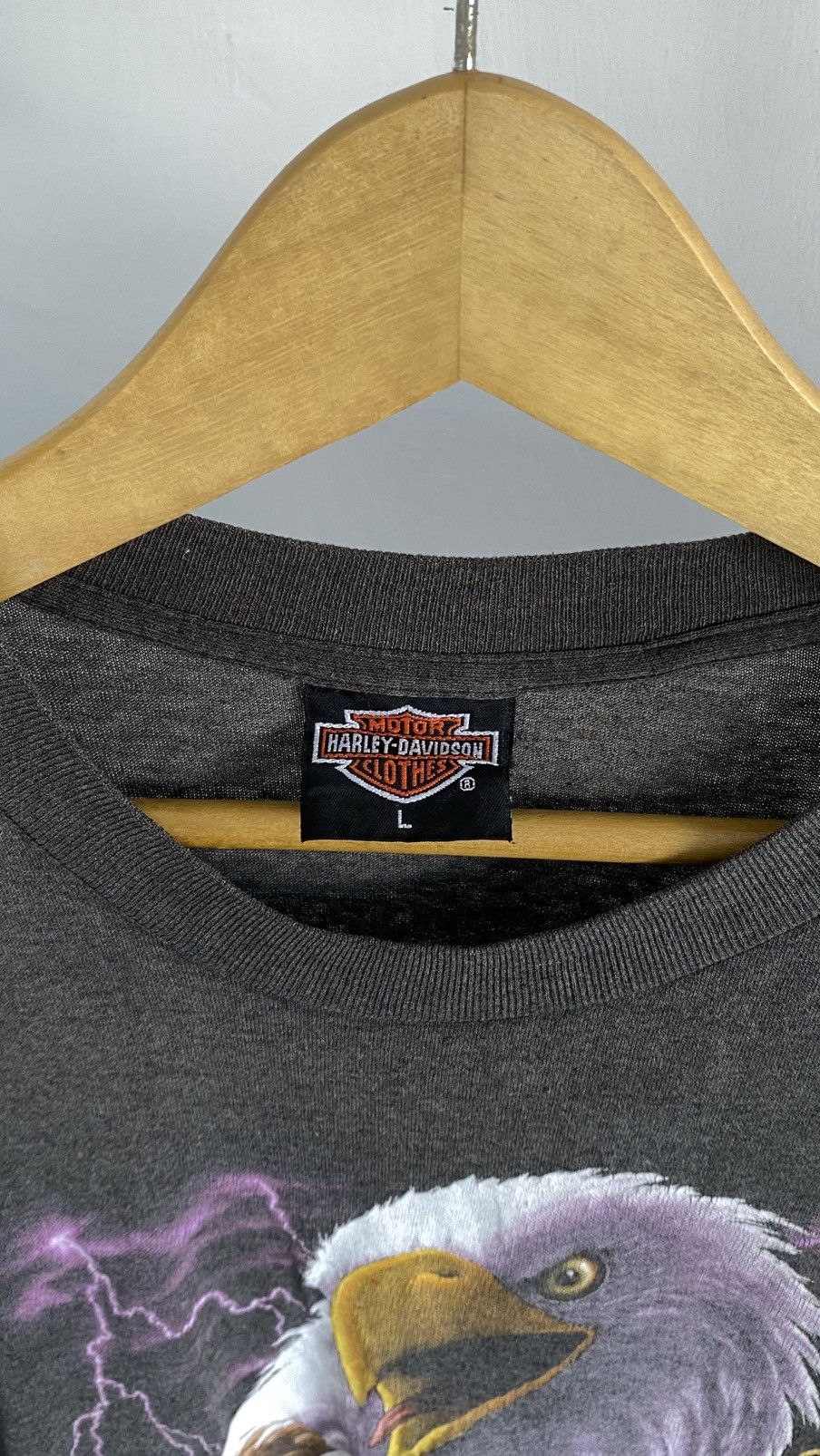 Harley Davidson Harley davidson vintage eagle tee 3d emblem 1987 Size US L / EU 52-54 / 3 - 2 Thumbnail