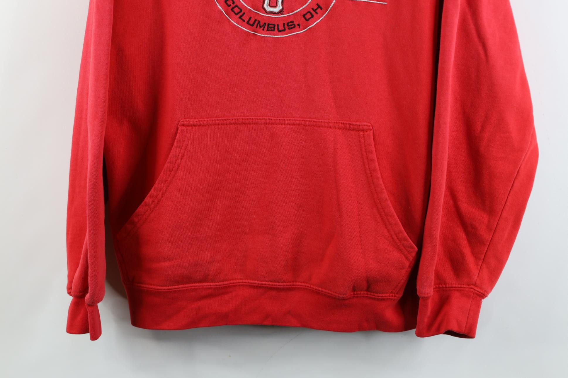Vintage Vintage Spell Out Ohio State University Hoodie Sweatshirt Size US L / EU 52-54 / 3 - 3 Thumbnail