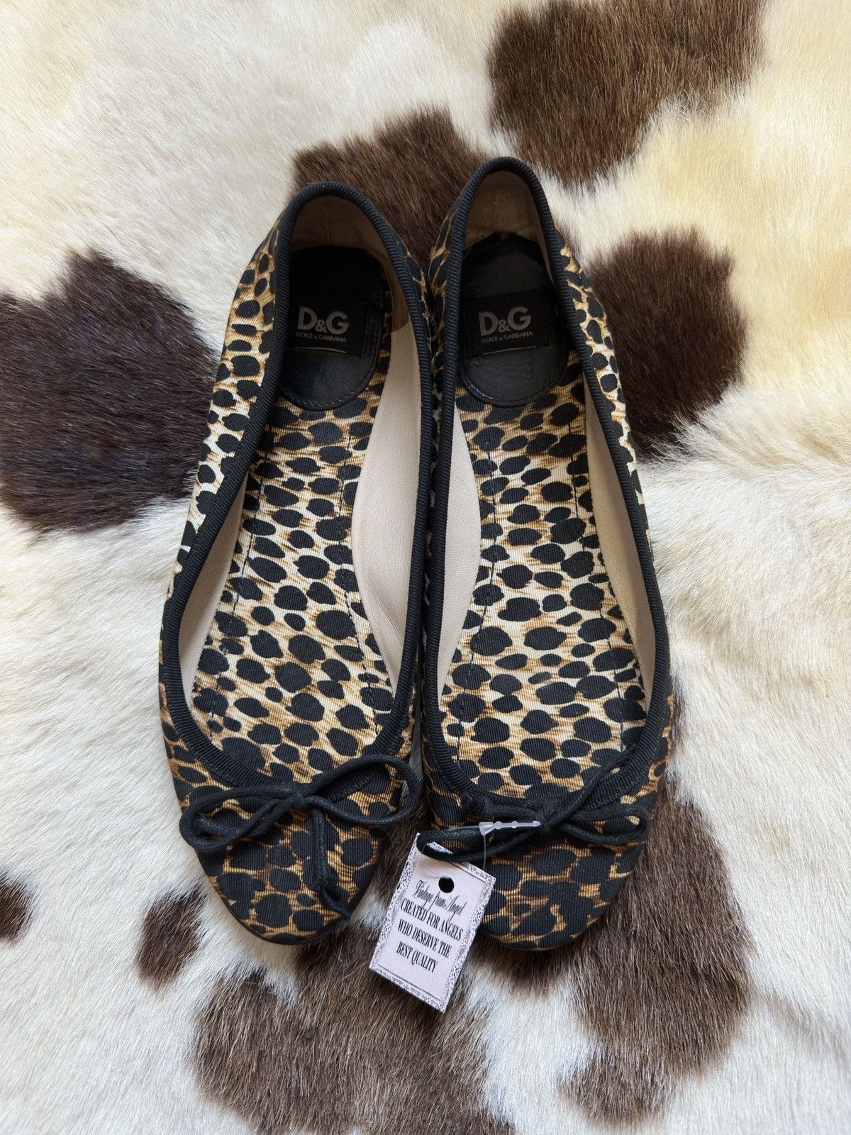 Dolce & Gabbana Vintage Dolce&Gabbana leopard ballet flats Size US 6 / IT 36 - 1 Thumbnail