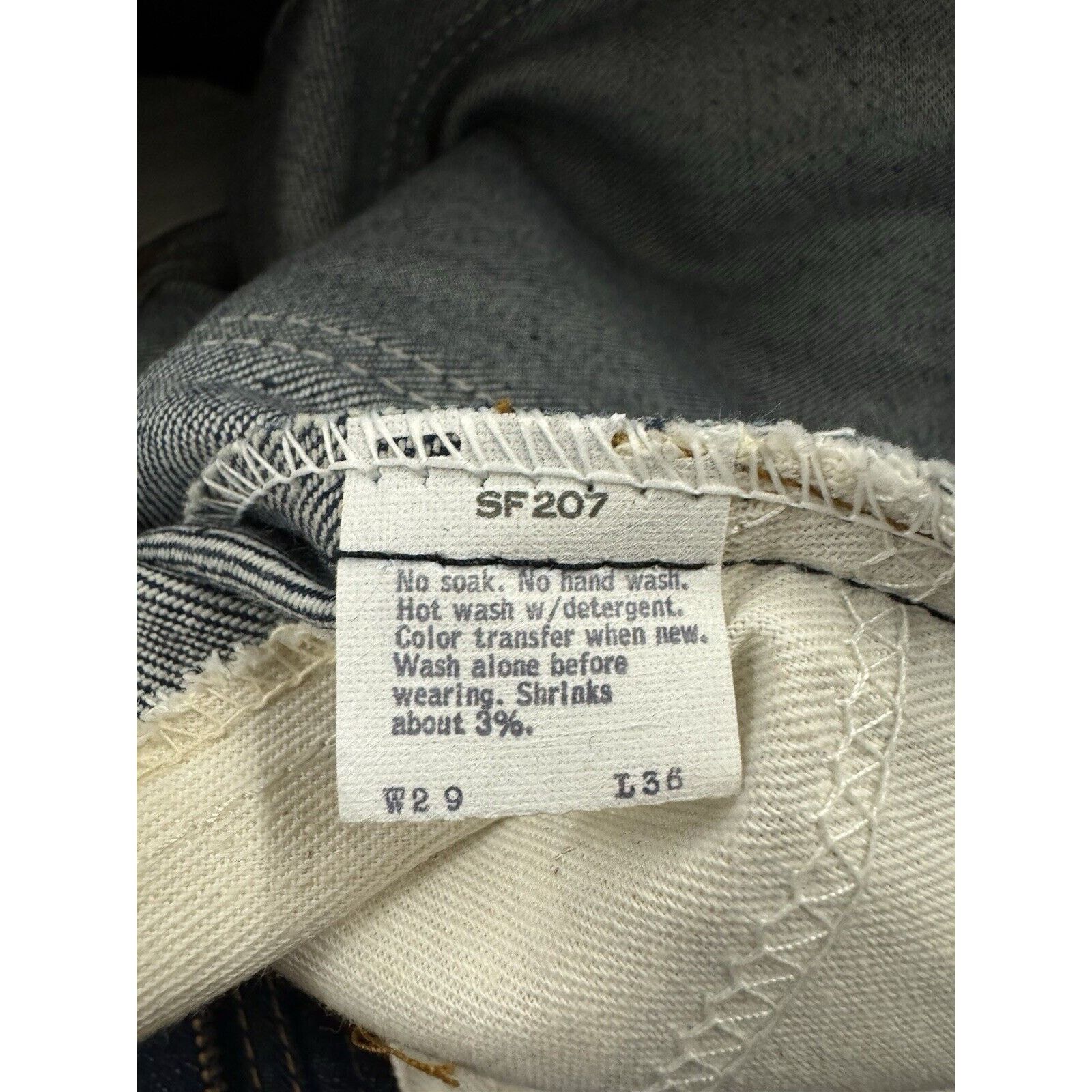 Levi's Deadstock True Vintage Levi’s 509 Japan Mens W29 X L36 Size US 29 - 5 Thumbnail