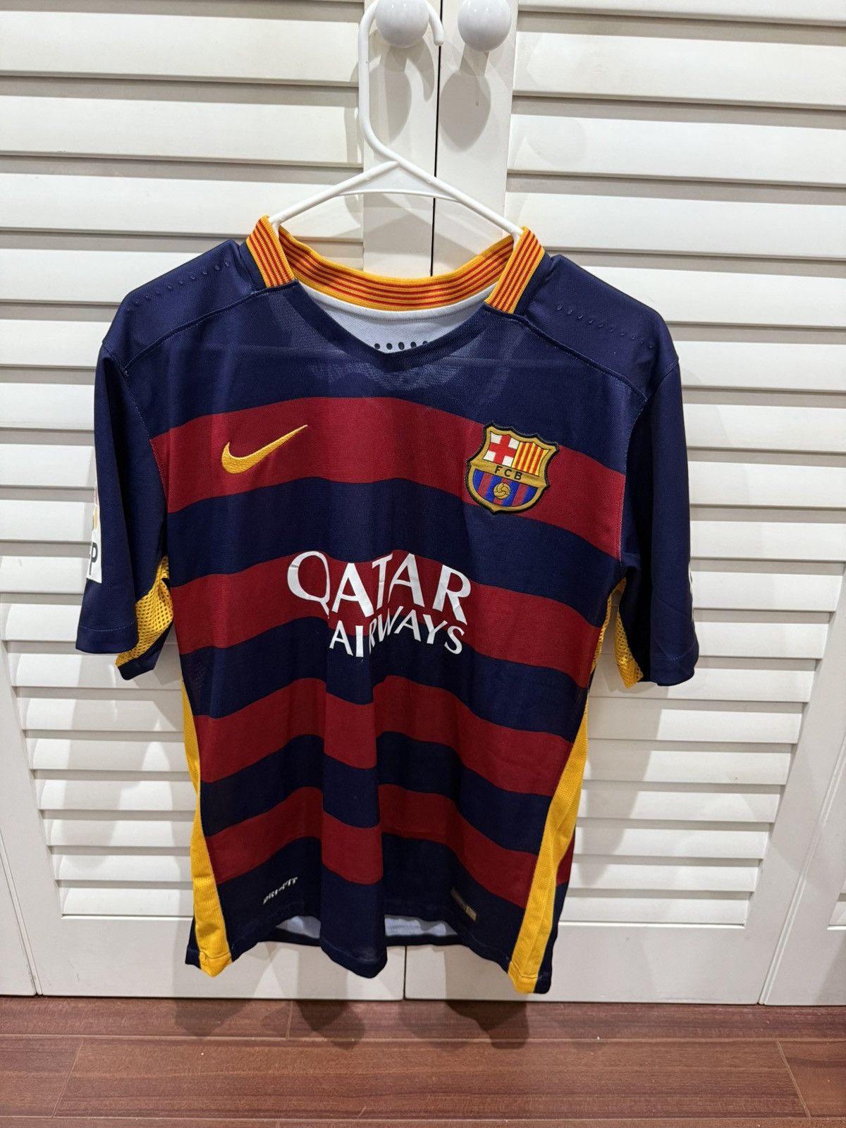 Custo Barcelona Lionel Messi Barcelona Jersey Size US L / EU 52-54 / 3 - 1 Thumbnail