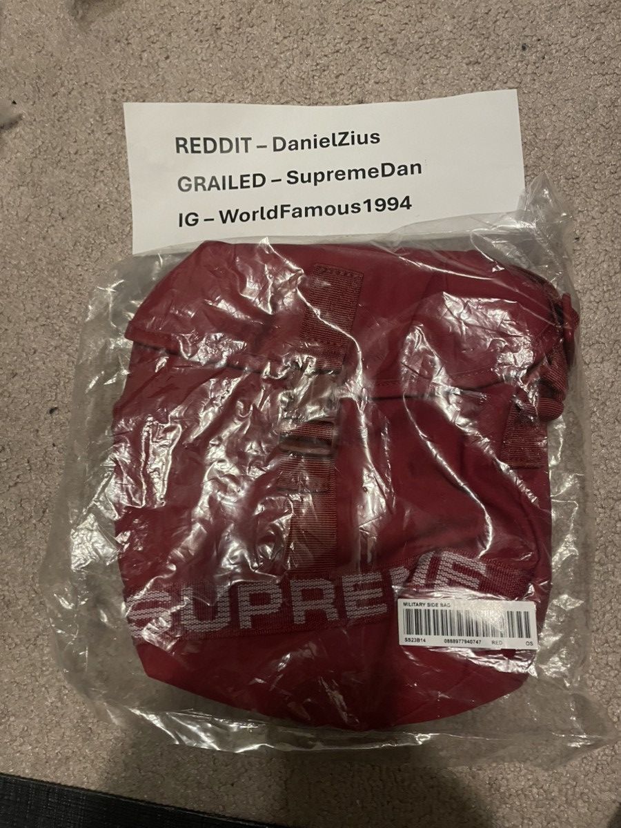 Supreme Supreme Field Side Bag 'Red' Size ONE SIZE - 2 Thumbnail