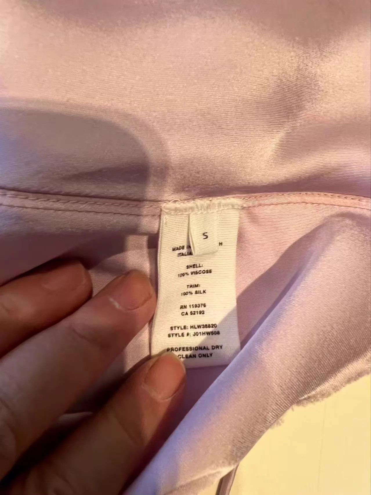 Helmut Lang Helmut Lang Lilac Silk-Lined Vest S Size S / US 4 / IT 40 - 5 Thumbnail