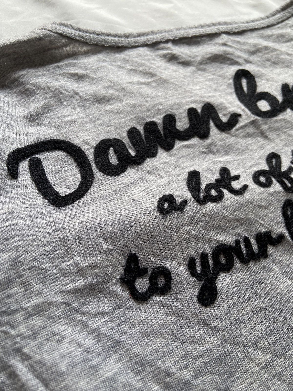 Japanese Brand DOWN BRINGS A LOT OF THINGS TO YOUR HAPPY DAYS SWEATSHIRT Size US S / EU 44-46 / 1 - 11 Thumbnail