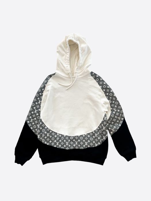 Louis Vuitton LV Men Monogram Circle Cut Hoodie in 100% Cotton