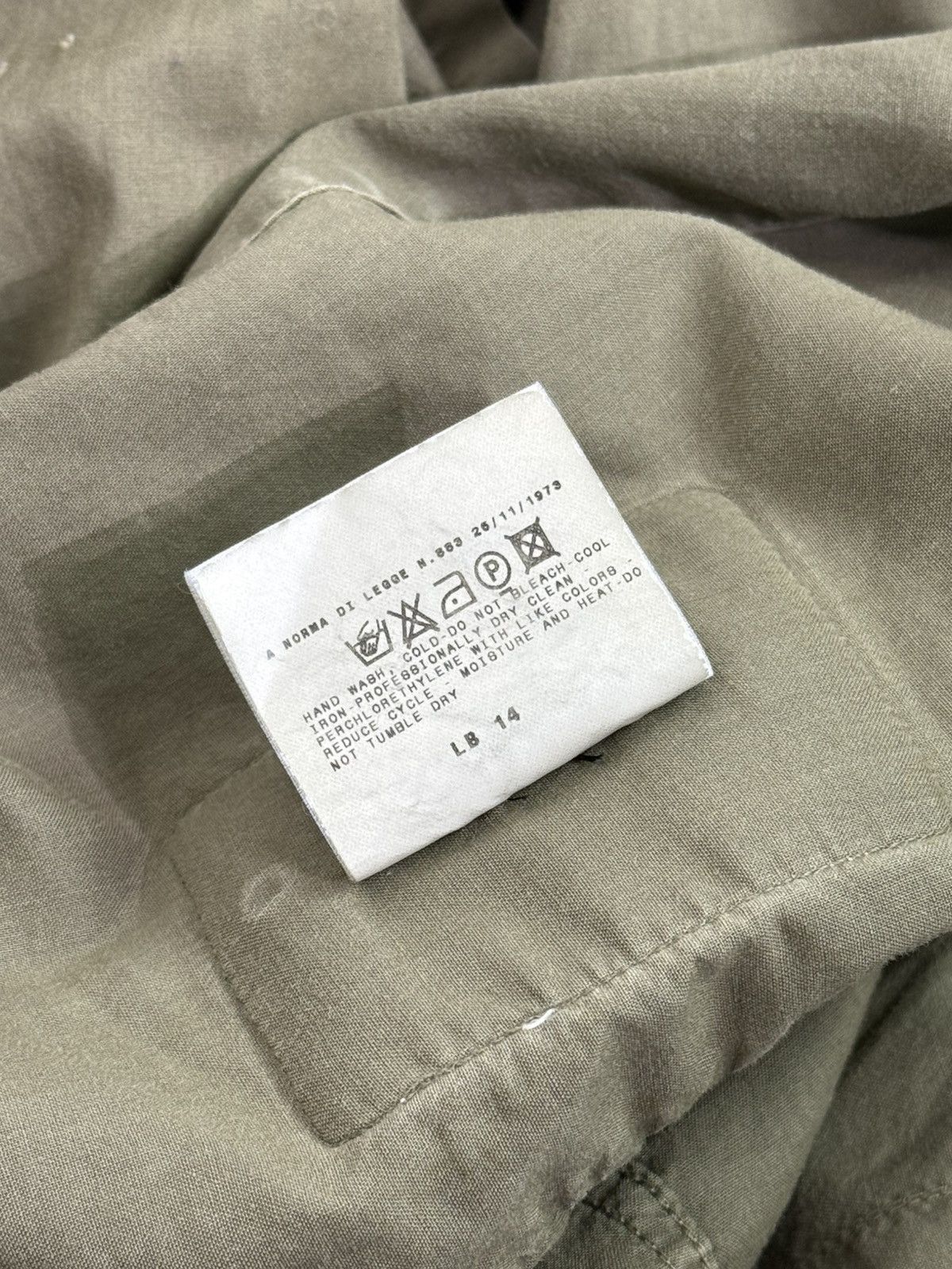 Dolce & Gabbana Dolce & Gabbana 2003 Zippered 2/3 Sleeve Military Shirt M Size US M / EU 48-50 / 2 - 12 Thumbnail