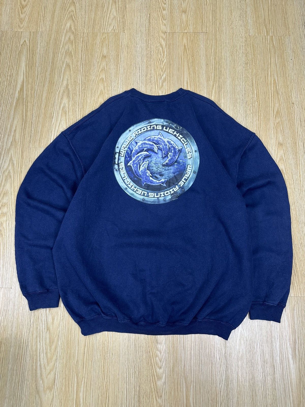 Sun Surf Vintage Wave Riding Vehicle Surfing Crewneck Z241 Size US XXL / EU 58 / 5 - 5 Thumbnail