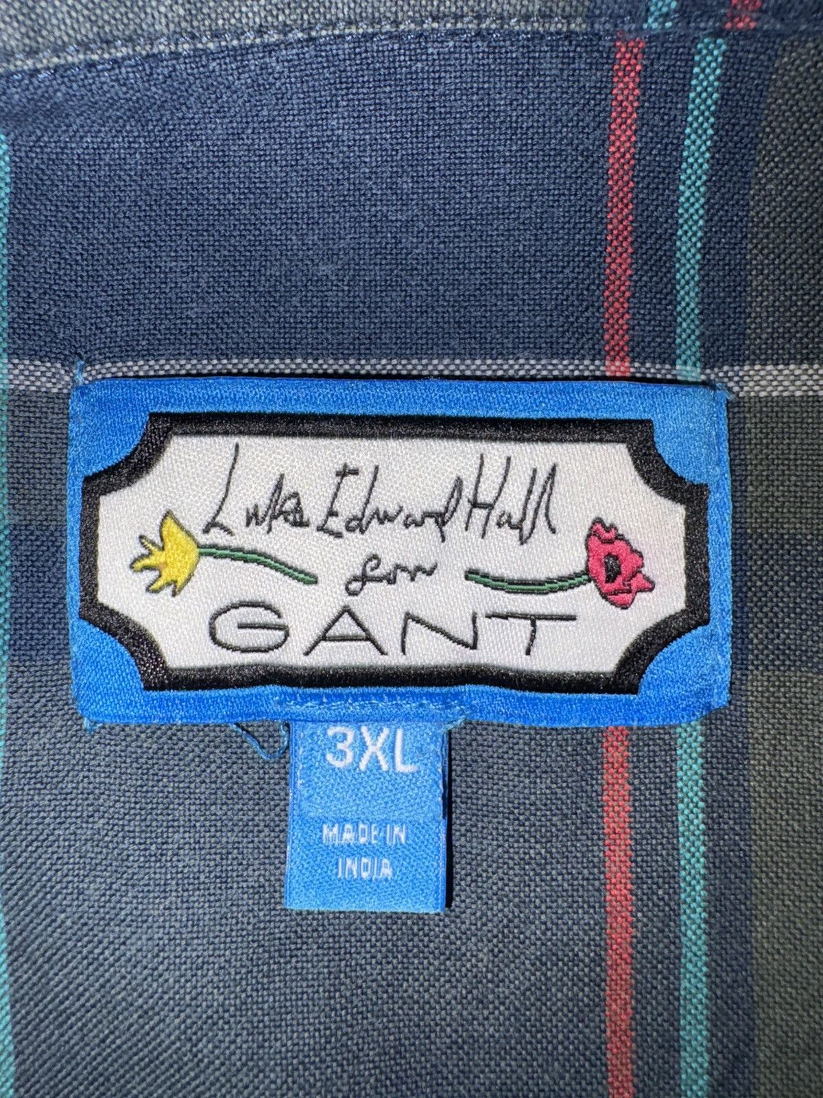 Gant Luke Edward Hall x Gant special edition plaid buttonup shirt Size US M / EU 48-50 / 2 - 1 Thumbnail