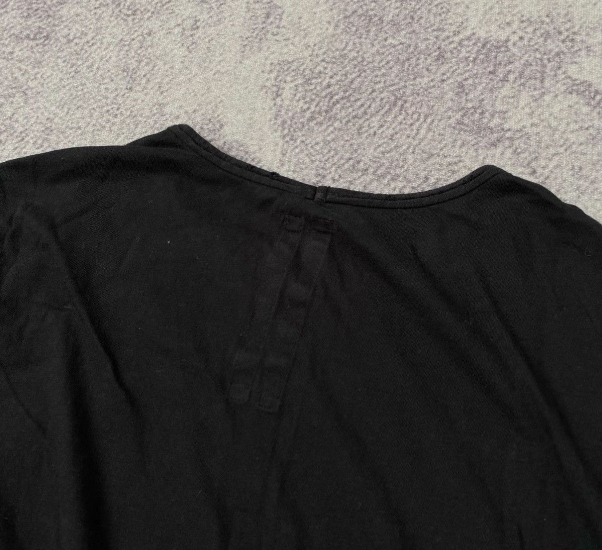Rick Owens Rick Owens Paneled Deconstructed Short Sleeve Tee Size S / US 4 / IT 40 - 4 Thumbnail