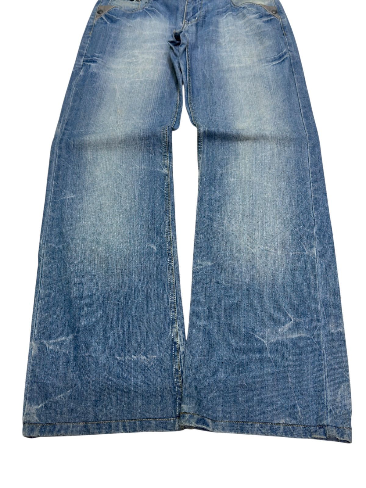 Just Cavalli Vintage JUST CAVALLI CLAW MARK EMBROIDERY LOGO DENIM Size US 31 - 6 Thumbnail
