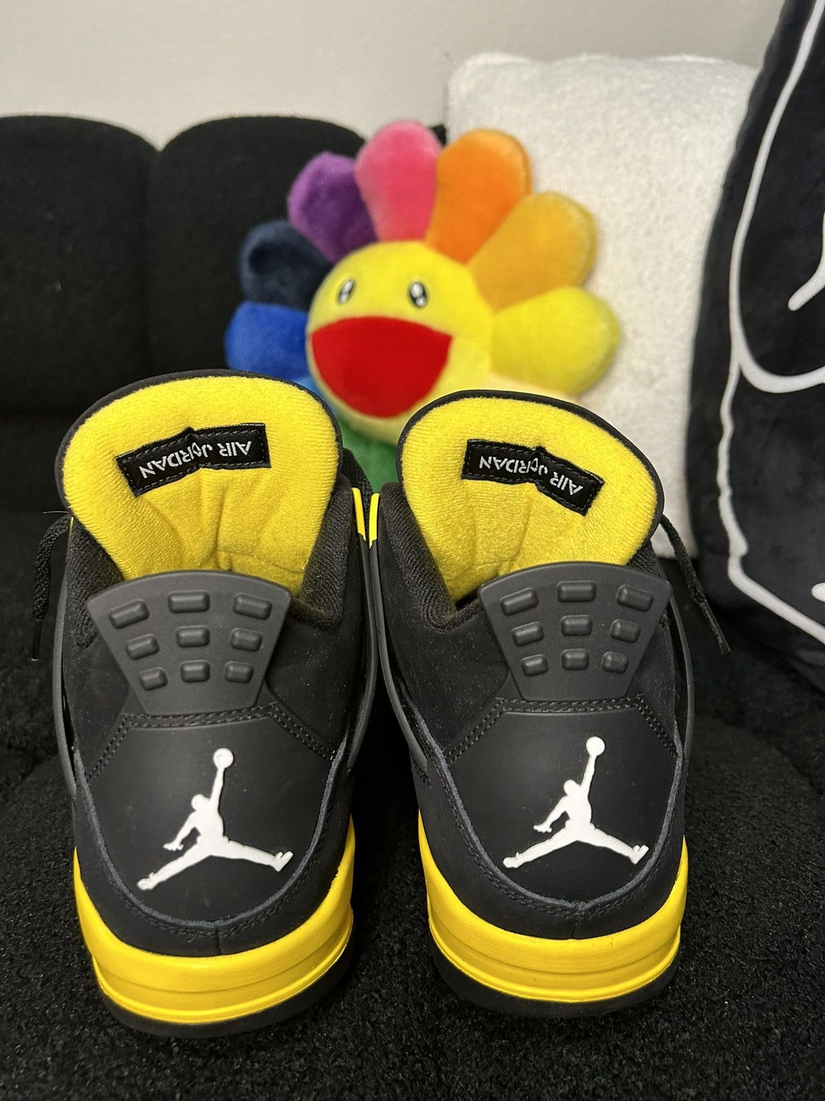 Jordan Brand × Nike Jordan 4 Thunder (Nike/Jordan) Size US 9 / EU 42 - 5 Thumbnail