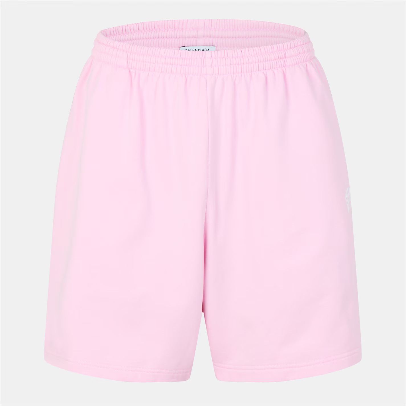 Balenciaga o1g2r1mq0226 Fleece Jogger Shorts In Pink Size US 34 / EU 50 - 1 Thumbnail