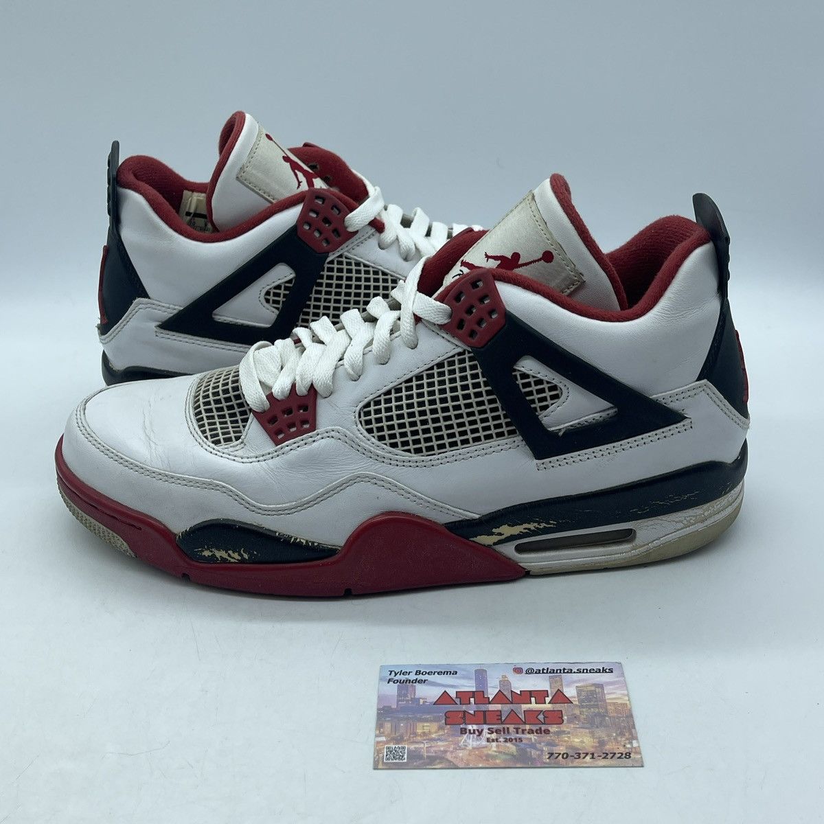 Jordan Brand Air Jordan 4 fire red Size US 10 / EU 43 - 1 Thumbnail