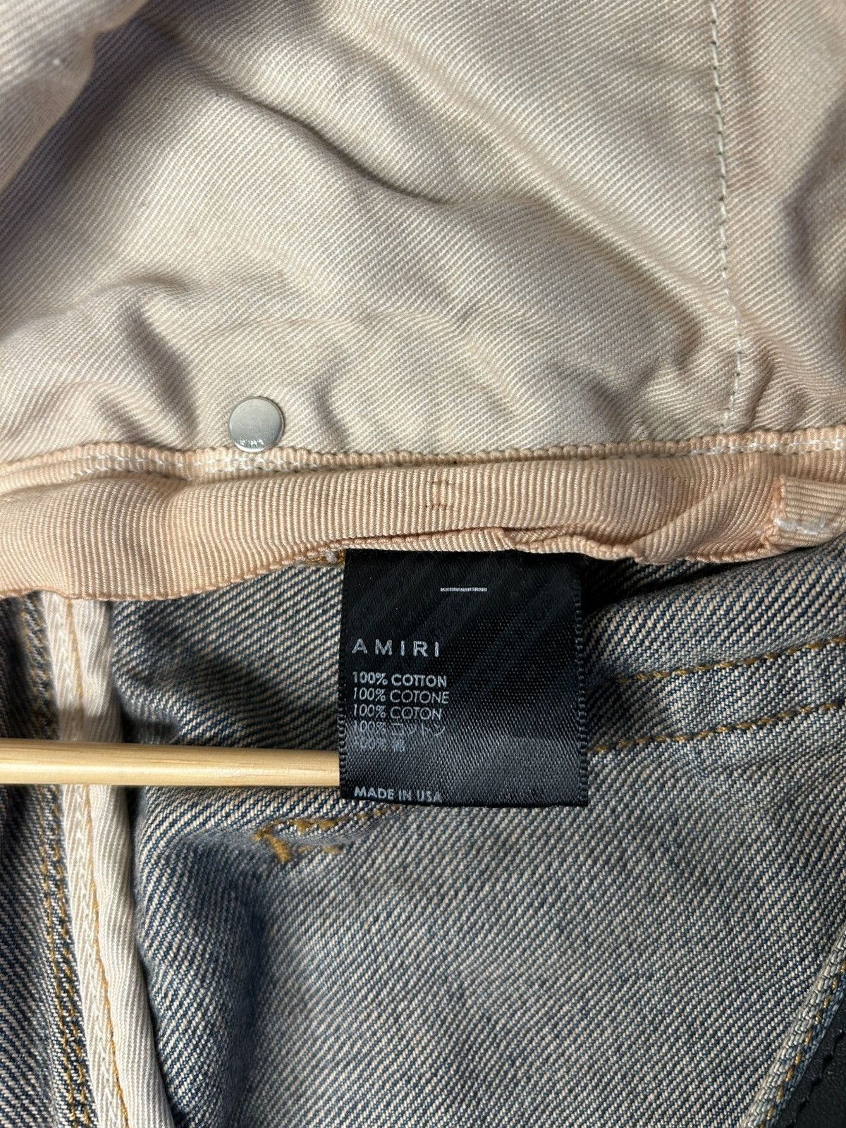 Amiri Amiri M022 Denim Jeans - Size 32R Size US 32 / EU 48 - 7 Thumbnail