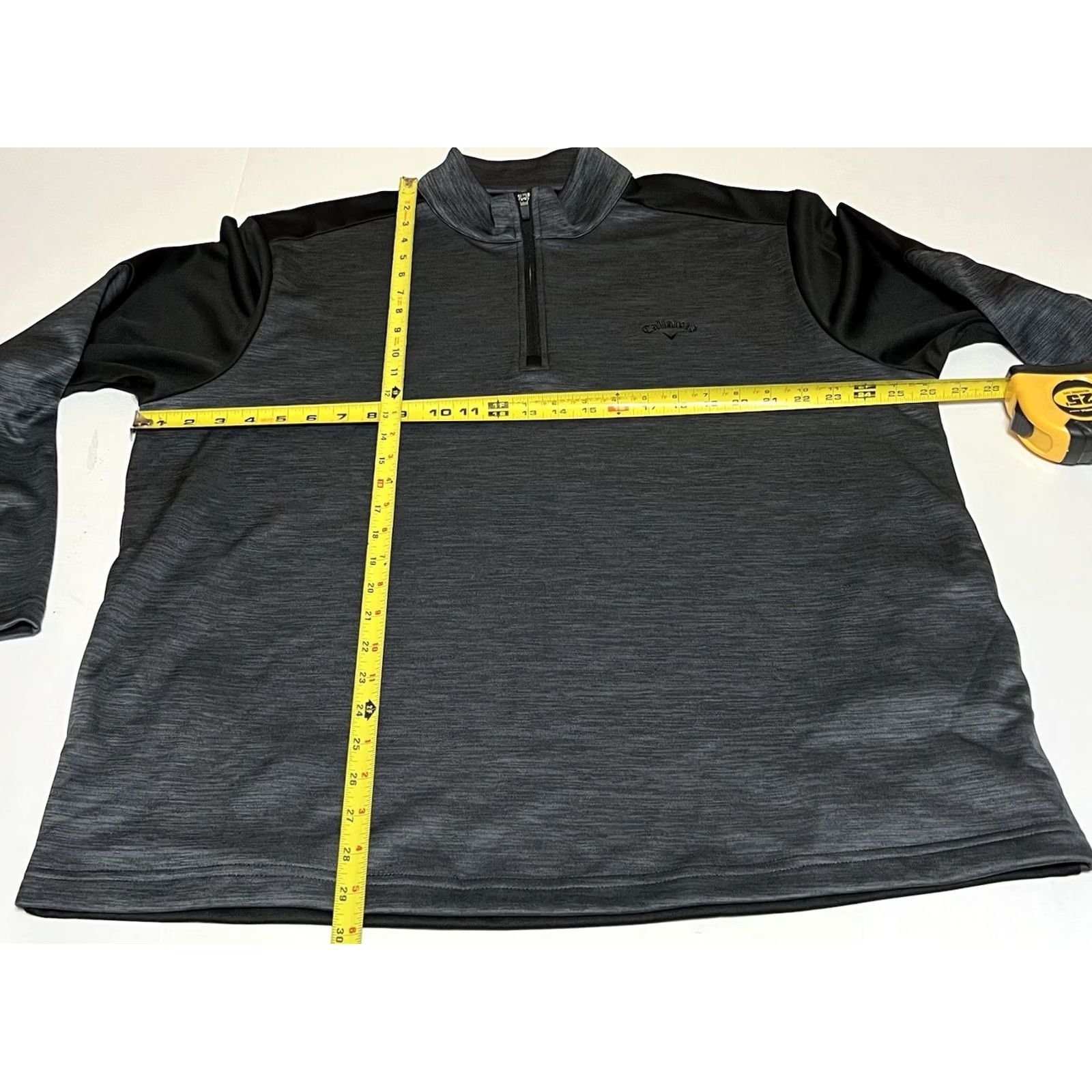Callaway Callaway Mens XL 1/4 Zip Pullover Sweatshirt Gray Size US XL / EU 56 / 4 - 4 Thumbnail