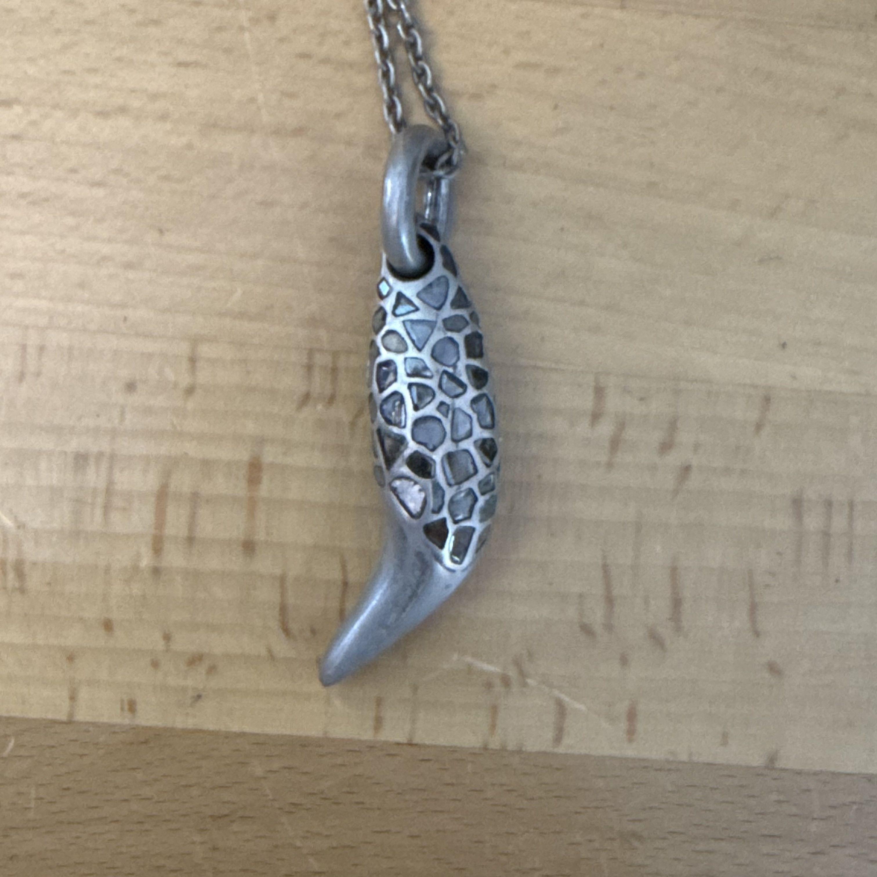 Parts Of Four Bear tooth necklace mega pave Size ONE SIZE - 6 Thumbnail