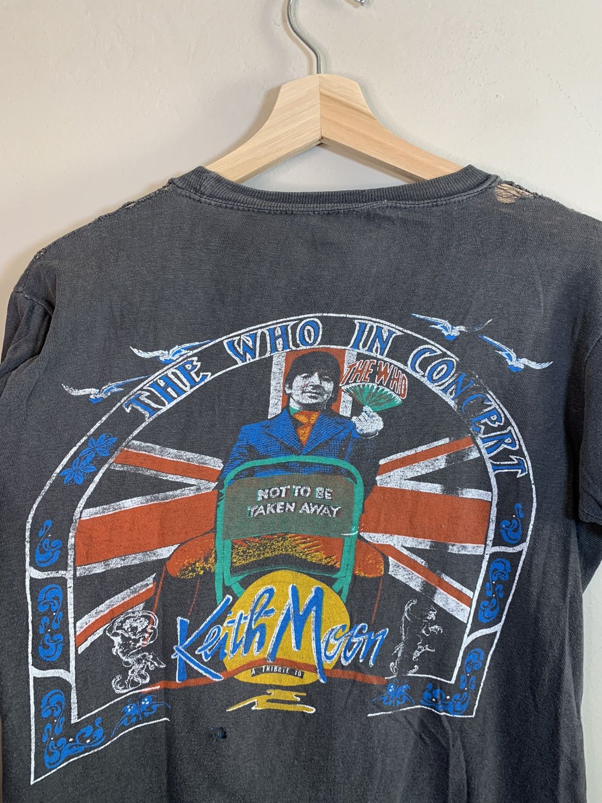 Band Tees × Vintage RARE* Vintage 1979 The Who Kids Are Alright Keith Moon Shirt Size US L / EU 52-54 / 3 - 4 Thumbnail
