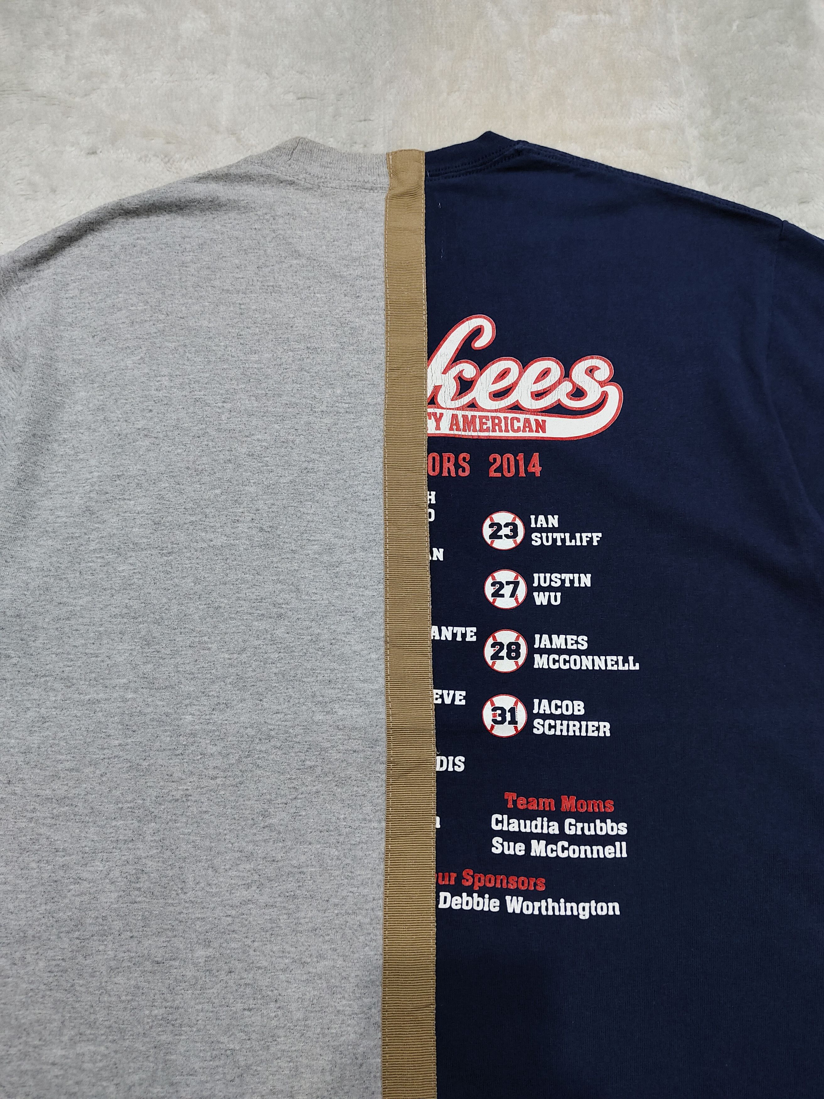 Seditionaries Angela Mele Milano- One of One Reworked Split Graphic Tee Size US M / EU 48-50 / 2 - 4 Thumbnail