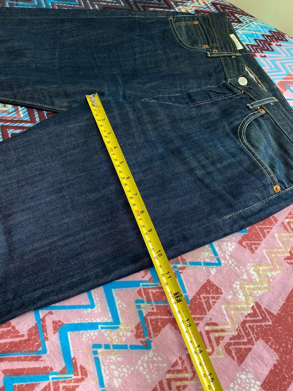 Levi's × Vintage Levi's 501 Vintage Light Denim Jeans Y2k Grunge Size US 32 / EU 48 - 12 Thumbnail