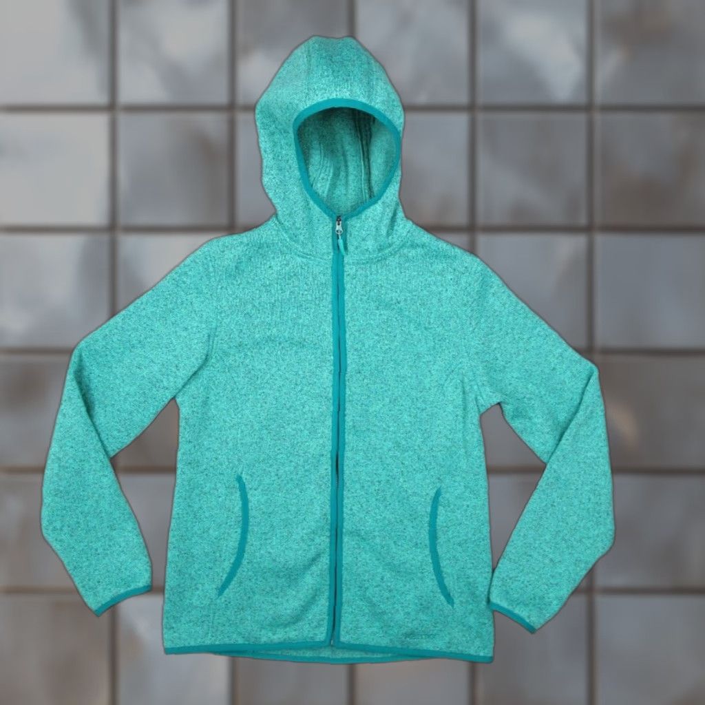 Marmot Marmot Jacket Womens Large Blue Full Zip Fleece Hooded Outdoor Hike Gorpcore Size L / US 10 / IT 46 - 1 Thumbnail