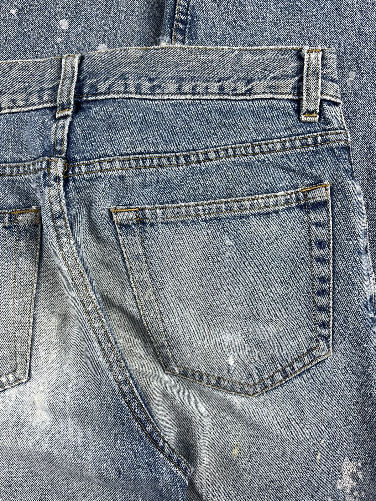Helmut Lang SS98 Helmut Lang Vintage Faded Painter Denim Jeans Size US 31 - 5 Thumbnail