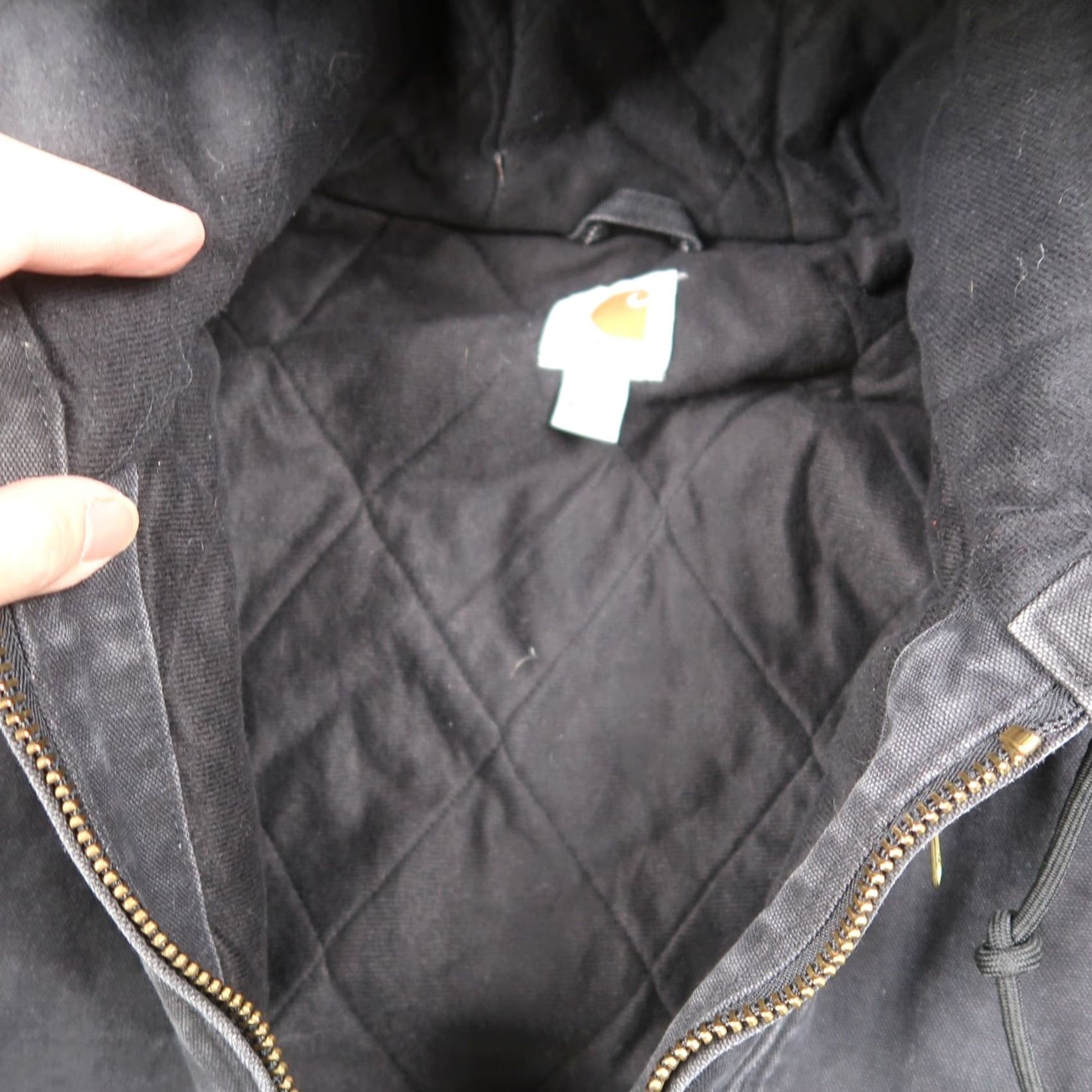 Carhartt VINTAGE Carhartt 101540 001 Washed Faded Black Sandstone Canvas Work Jacket Mens 2XL XXL Size US XXL / EU 58 / 5 - 5 Thumbnail