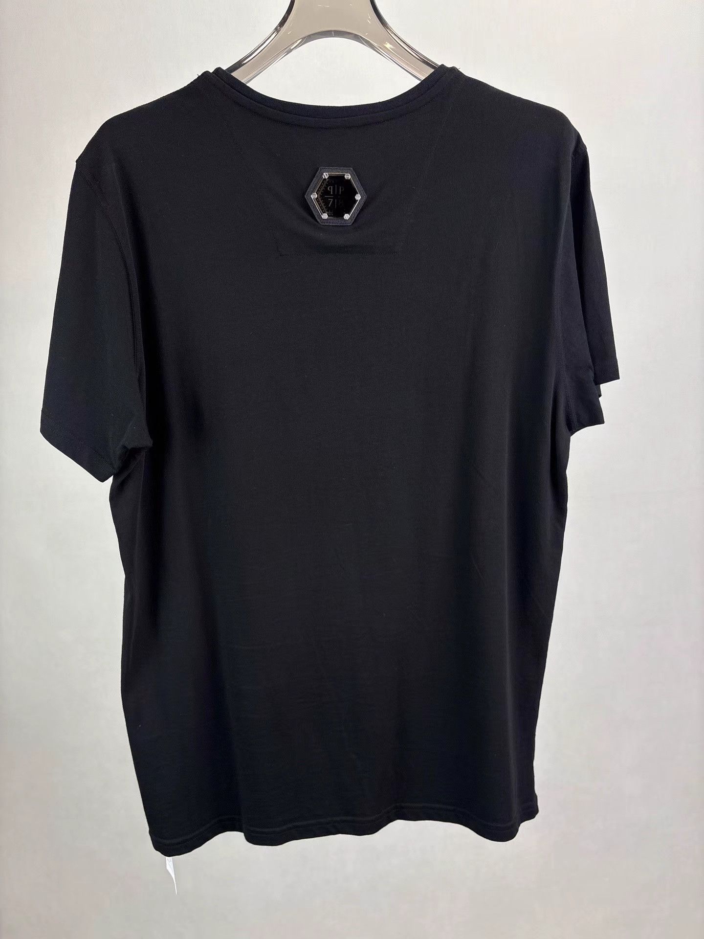 Philipp Plein PHILIPP PLEIN Black Hot Drill Short Sleeve K1 Size US XL / EU 56 / 4 - 2 Thumbnail