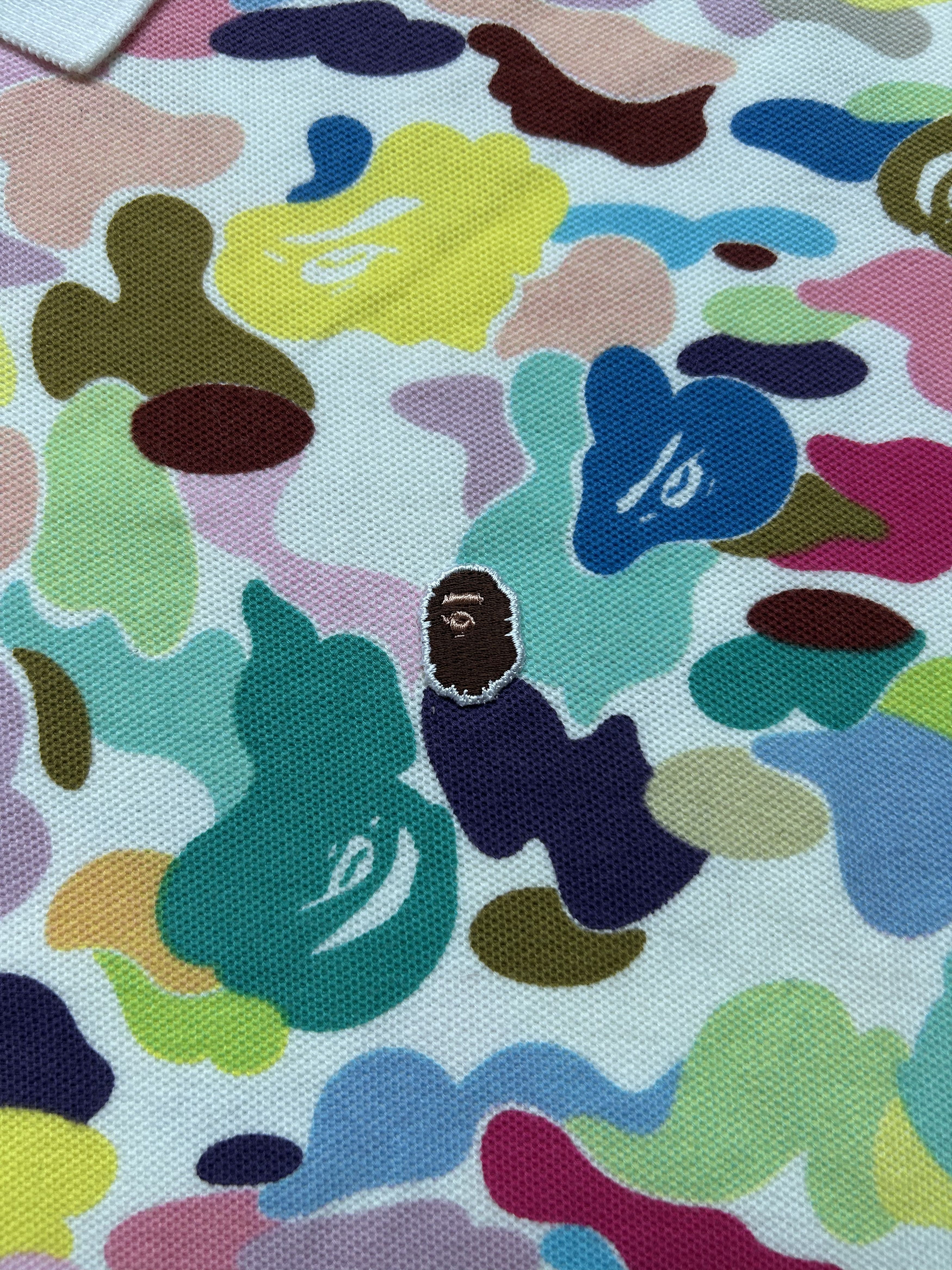 Bape Bape OG Multi Camo Polo [Size L] Size US L / EU 52-54 / 3 - 4 Thumbnail