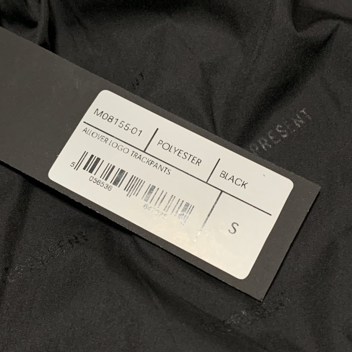 Represent Clo. Represent Small Track Pants Black All Over Logo Bottoms Size US 30 / EU 46 - 6 Thumbnail