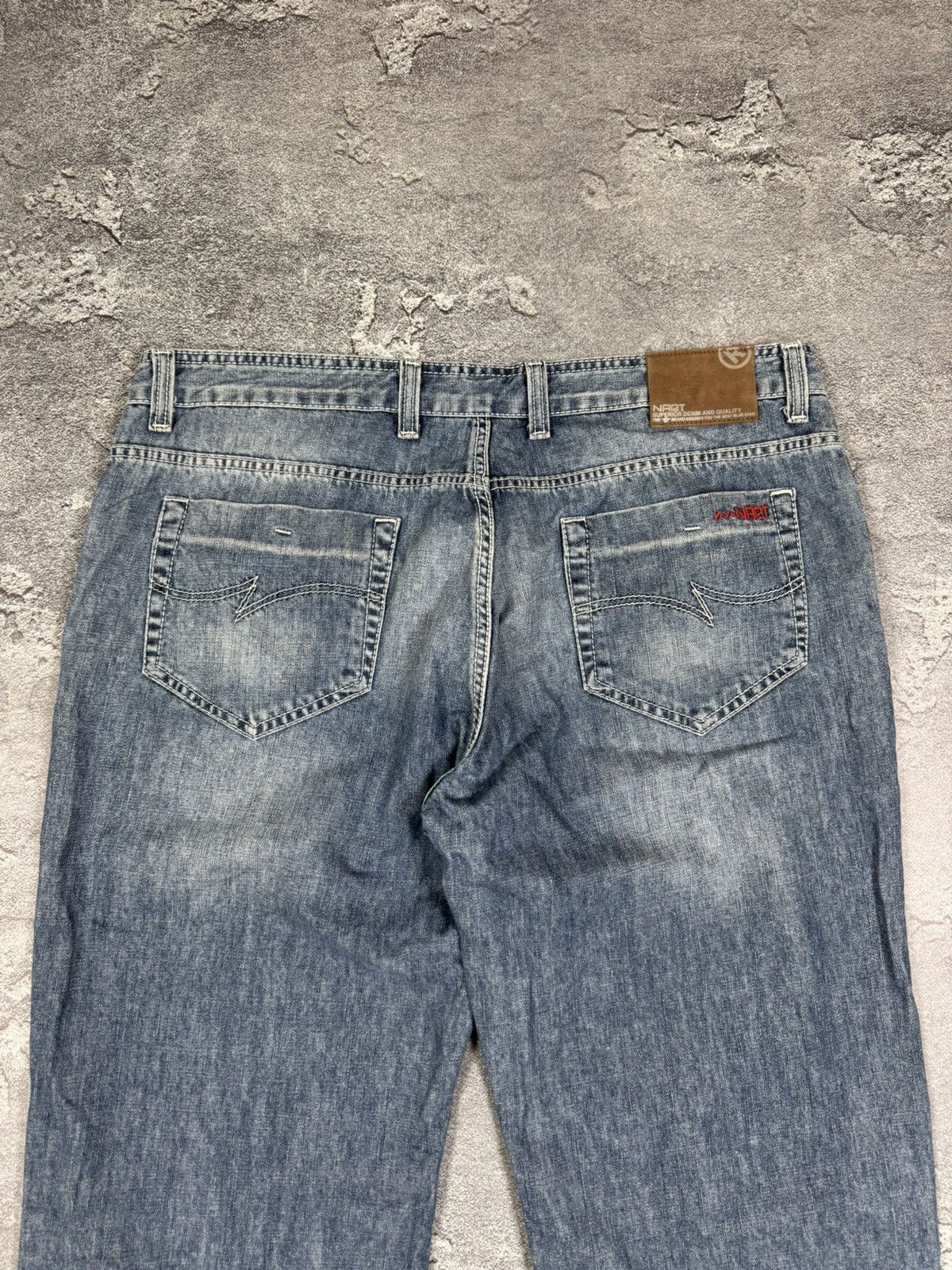 If Six Was Nine 2000s Nart Y2K Flare Bootcut Washed Jeans Size 36 Size US 36 / EU 52 - 7 Thumbnail