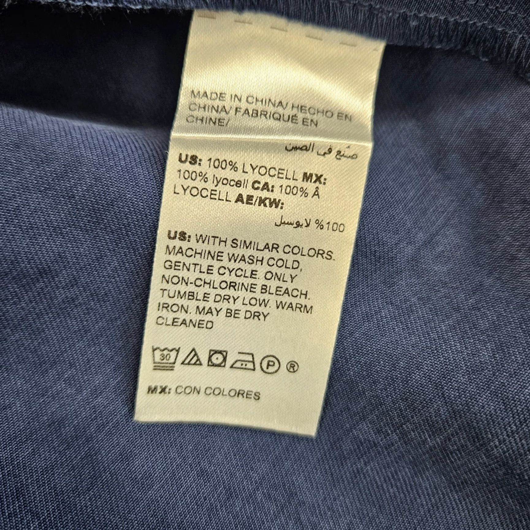 Vintage Chico's Womens Jacket Open Front Blue Lyocell Twill Drape Solid Sz M Size M / US 6-8 / IT 42-44 - 5 Thumbnail